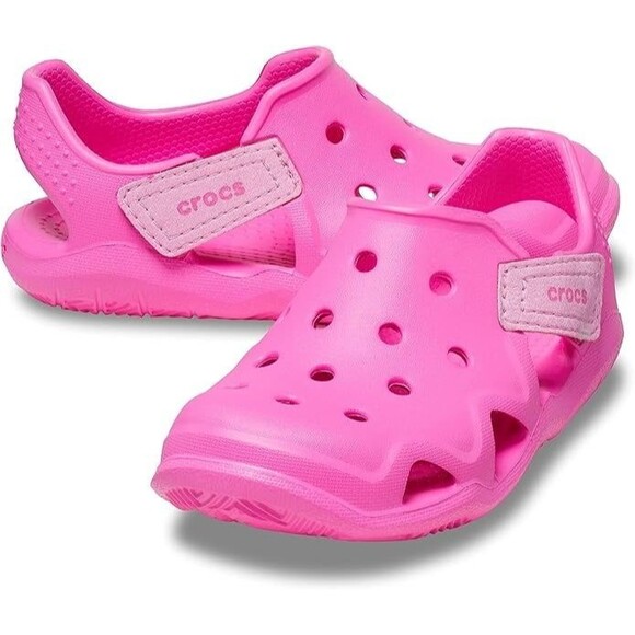 Crocs Unisex - Child Swiftwater Wave K - Size US J3 - New - Picture 6 of 9